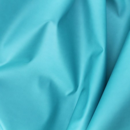 Snood Ciré bleu ciel métallisé