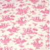 Snood Toile de Jouy Rose
