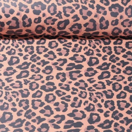 Snood ciré léopard