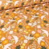 Snood Velours Oiseaux