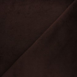 Snood Velours Marron