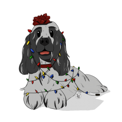 Boule à neige chien