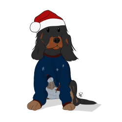 Boule à neige chien