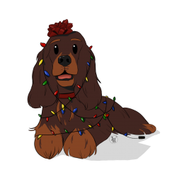 Boule à neige chien