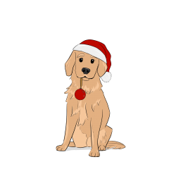 Boule à neige chien