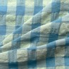 Snood Vichy Bleu & Vert