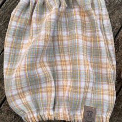 Snood Gaze Ecossais Vert & Ocre