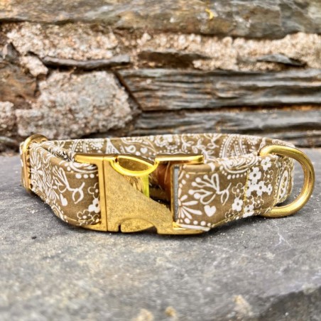 Collier Paisley Kaki