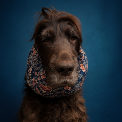 Snood Fleurs de nuit