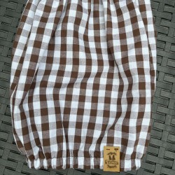 Snood Vichy Chocolat