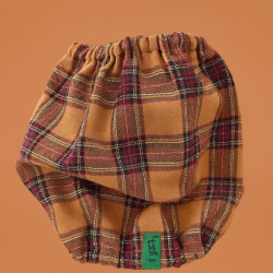 Snood Tartan Caramel