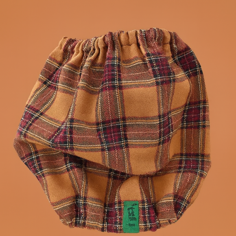 Snood Tartan Caramel