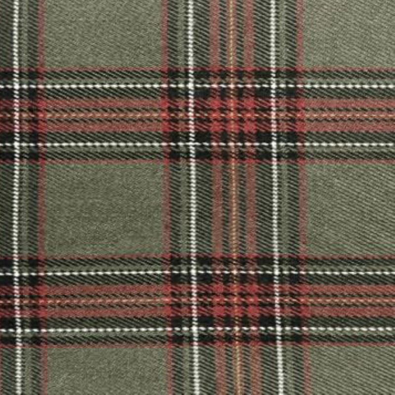 Snood Tartan Kaki