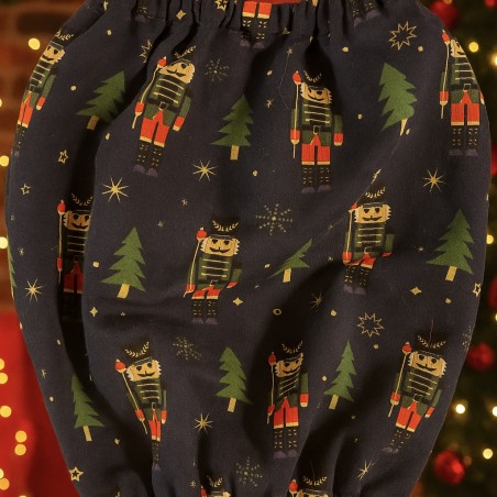 Snood Casse Noisette Marine