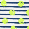 Snood coton pour chien - design tennis