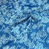 Snood coton pour chien - bleu indigo