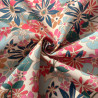 Snood Cerise en fleurs