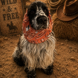 Snood Wild and Free Orange
